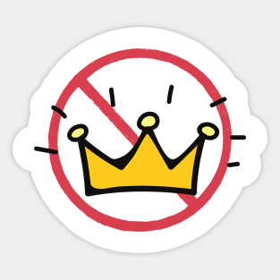 No-Kings Sticker